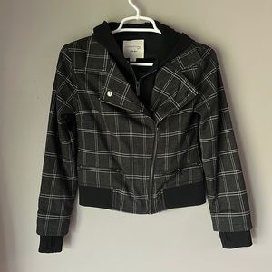 HABITUAL GIRL Hooded Zip Up Jacket